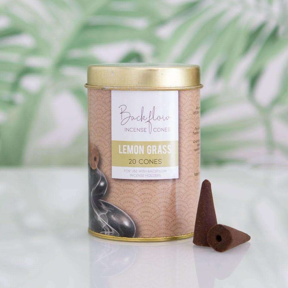 The Fashion Gift Shop: Tin of 20 Jumbo Long Lasting Backflow Cones for Backflow Burners by Elements, Backflow Cones