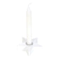 White Spell Candle Holders 3 Designs, Star, Moons and Mystical - Candle Holders by Spirit of equinox