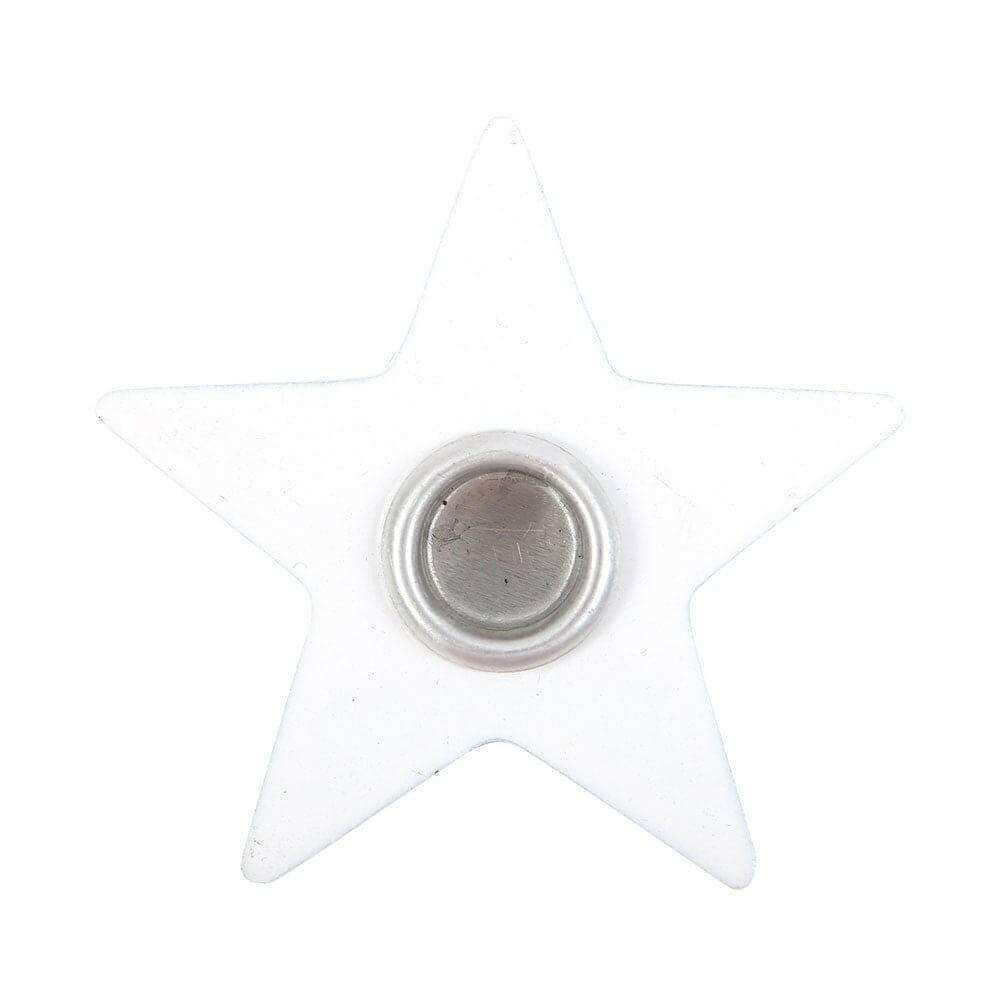The Fashion Gift Shop: White Spell Candle Holders 3 Designs Star Moons Mystical by Spirit of equinox, Candle Holders