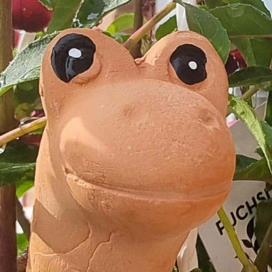 The Fashion Gift Shop: Willy the Garden Worm Water Sensor Gardeners Tool by Jones Home & Gifts, Gardening Accessories