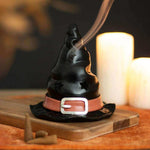 The Fashion Gift Shop: Halloween Witch Hat Incense Cone Burner Witchy Decor Item by Spirit of equinox, Incense Holders