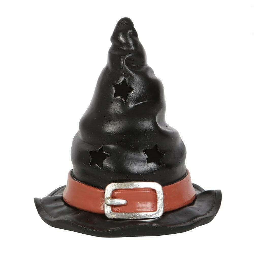 The Fashion Gift Shop: Halloween Witch Hat Incense Cone Burner Witchy Decor Item by Spirit of equinox, Incense Holders