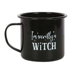 Witchy Enamel Mugs Halloween Autumn Hot Chocolate Mug Set