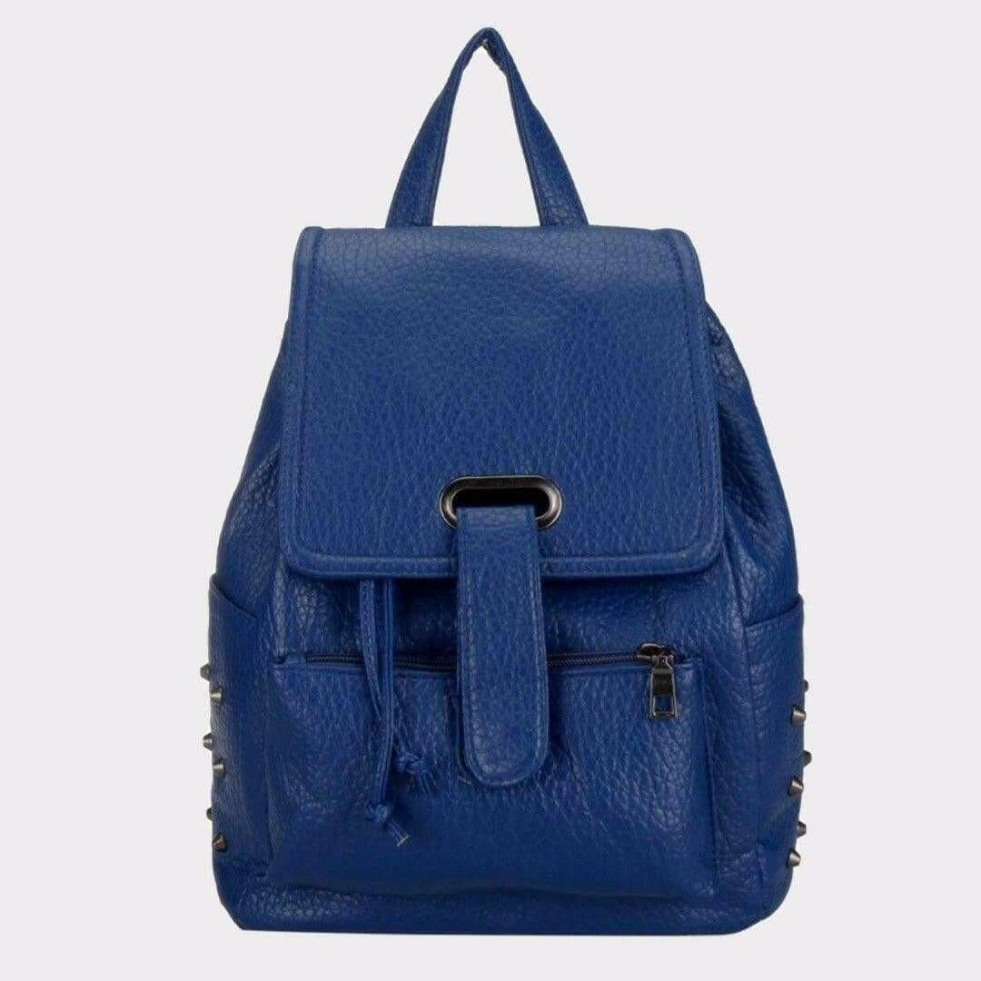 The Fashion Gift Shop: Womens Girls Leather Style Quality Backpack School Work Rucksack Stud Fashion by Fashion Accessories,