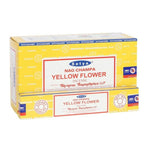 The Fashion Gift Shop: Yellow Flower Incense Sticks by Satya by Satya, Incense Sticks