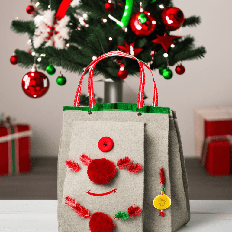 Bags of Cheer: Why Felt Christmas Gift Bags are a Must-Have for the Holidays - The Fashion Gift Shop