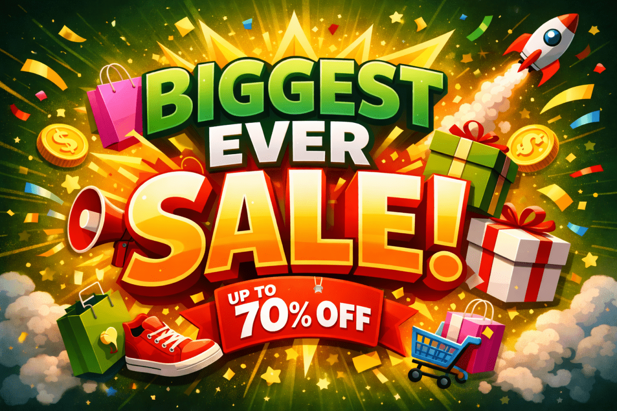 Biggest Sale Ever - The Fashion Gift Shop