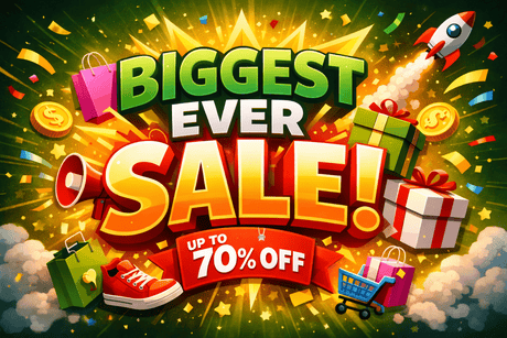 Biggest Sale Ever - The Fashion Gift Shop