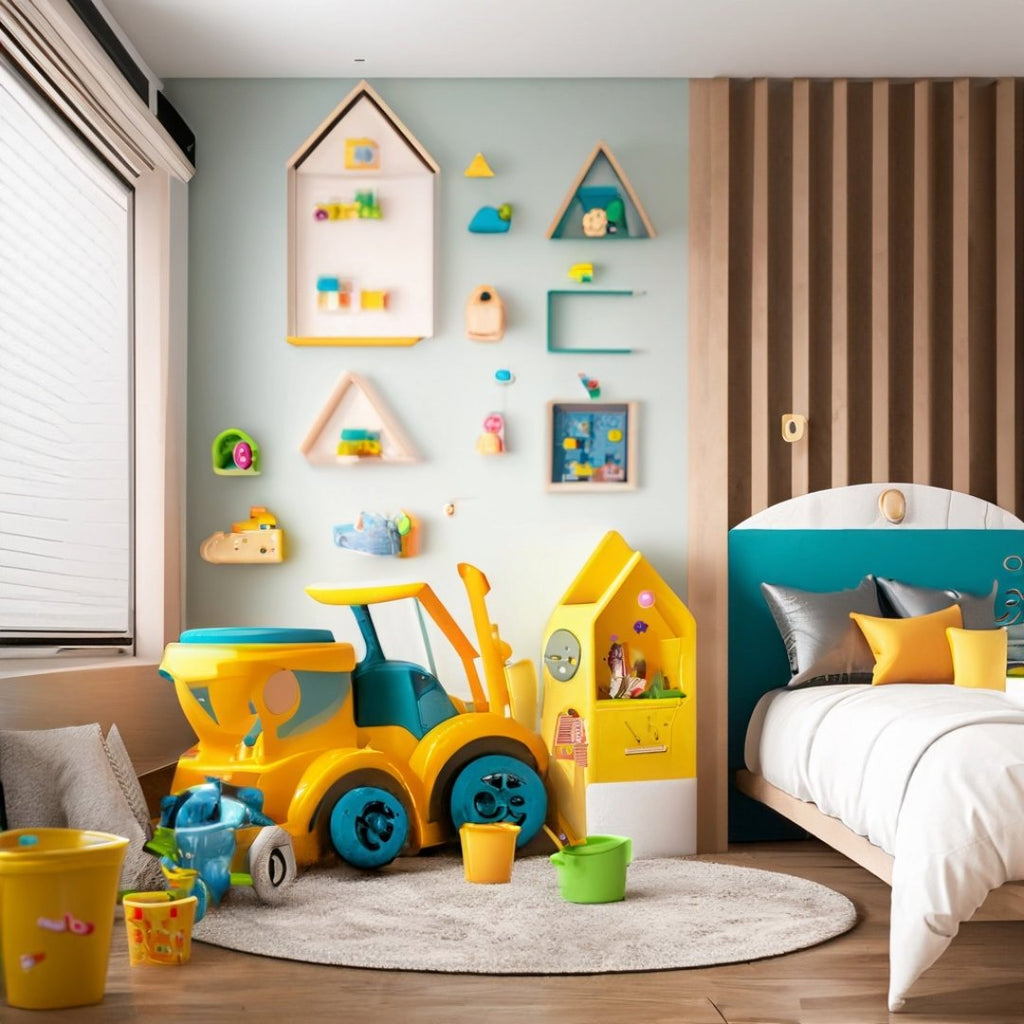 Digger Wall Hooks for Kids, Kids Room Hooks, Nursery Decorative Wall Hooks, Coat  Hook, Wall Hanger, Construction Decor -  UK