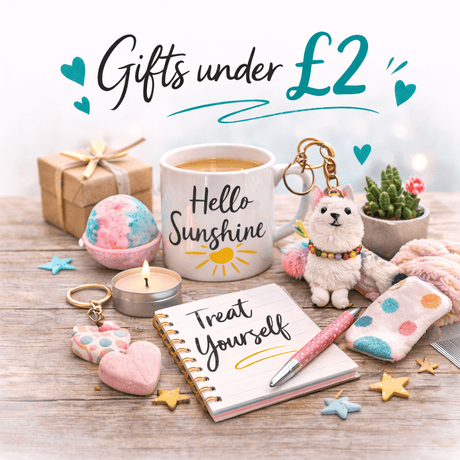 Gifts under £2 - The Fashion Gift Shop