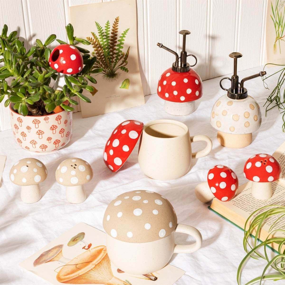 Mushroom Garden Collection - The Fashion Gift Shop