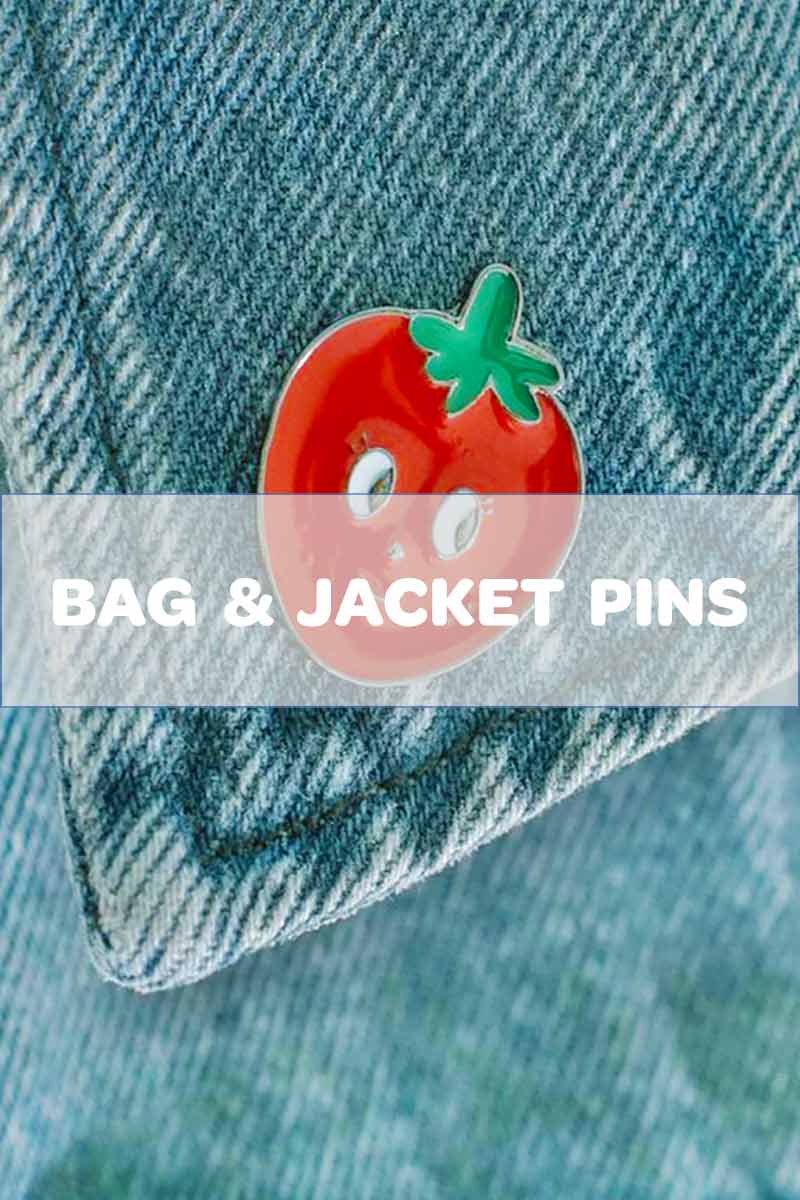 Pin Badges and Brooches | The Fashion Gift Shop