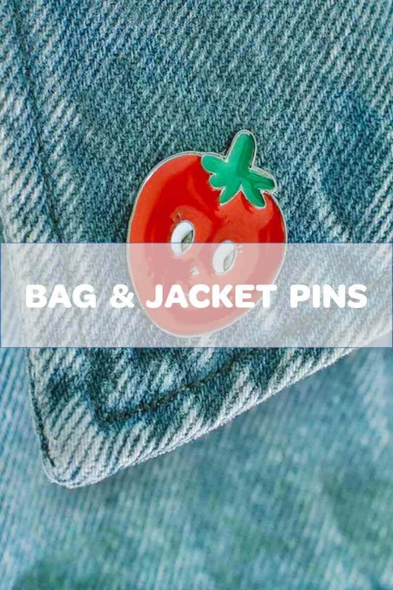 Pin Badges and Brooches - The Fashion Gift Shop