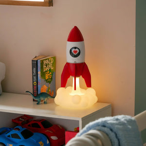 The Fashion Gift Shop: Steepletone Rocket 3 - in - 1 Bedside Light, Digital Clock & Ceiling Projector by Steepletone UK Ltd, Night Lights & Ambient Lighting