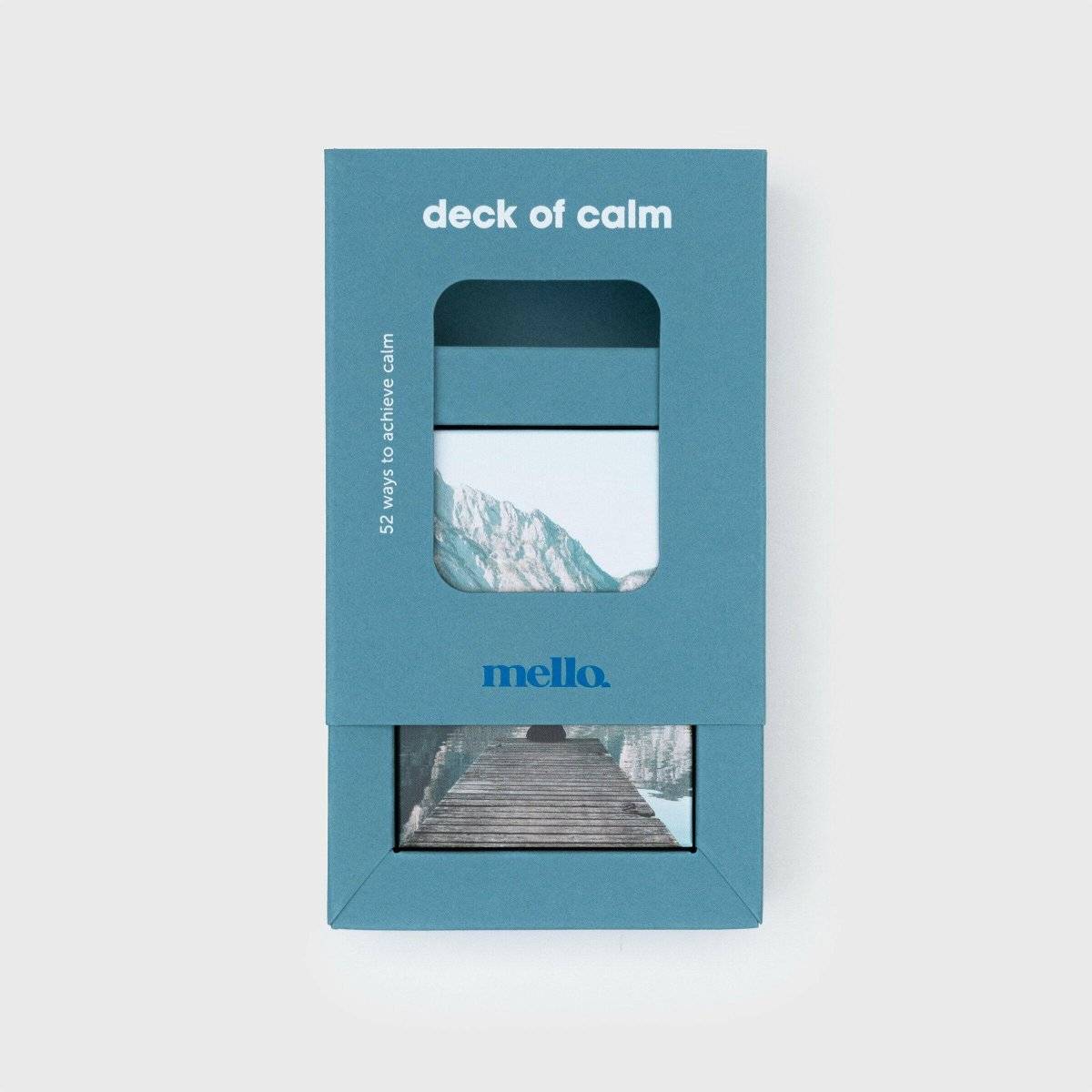 Deck of Calm - Mello Self-Help Deck of Cards  Mello  The Fashion Gift Shop .