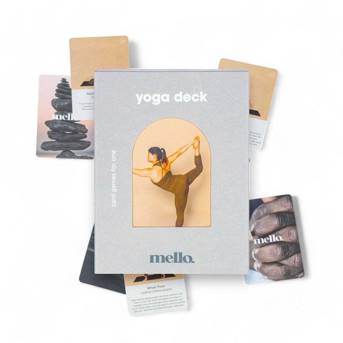 Yoga Deck Poses, 52 Cards - 52 Poses  Mello  The Fashion Gift Shop .