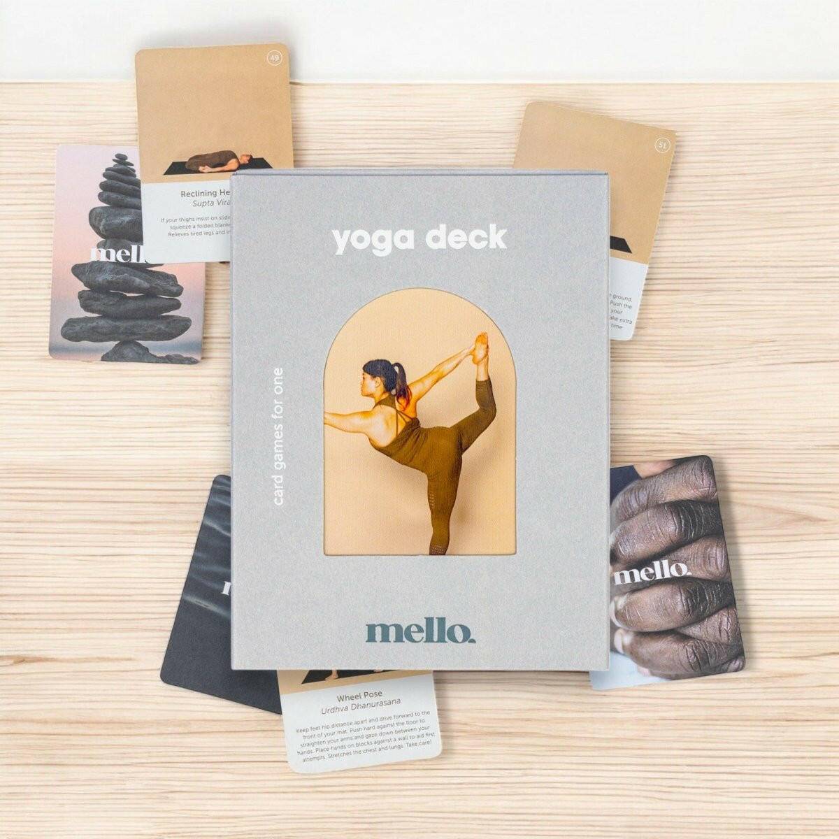 Yoga Deck Poses, 52 Cards - 52 Poses  Mello  The Fashion Gift Shop .