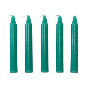 The Fashion Gift Shop: Green Spell Candles for Spell Casting by Crystal Magick Wholesale Ltd, Home Fragrance