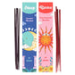 2 Packs Sleep & Revive Incense Stick Sets, Pink Grapefruit, Lavender - Incense Sticks by Spirit of equinox