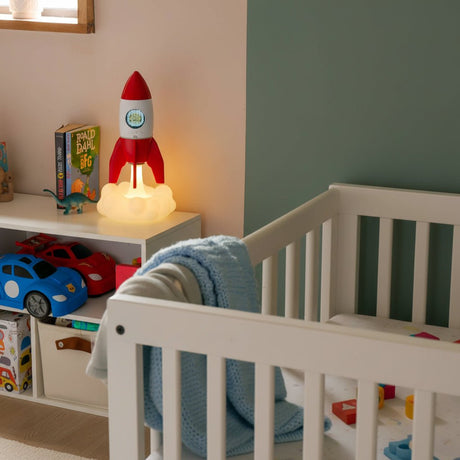The Fashion Gift Shop: Steepletone Rocket 3 - in - 1 Bedside Light, Digital Clock & Ceiling Projector by Steepletone UK Ltd, Night Lights & Ambient Lighting