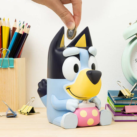 The Fashion Gift Shop: Bluey Money Box with Sound by Paladone UK, Money Box