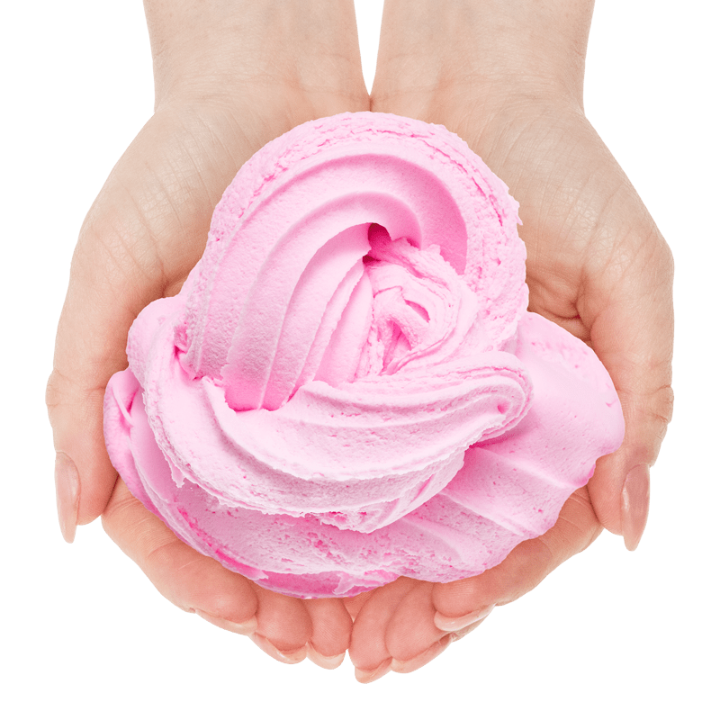 The Fashion Gift Shop: Butter Cloudz Swirls Large Pink Cotton Candy by Paladone UK, butter slime