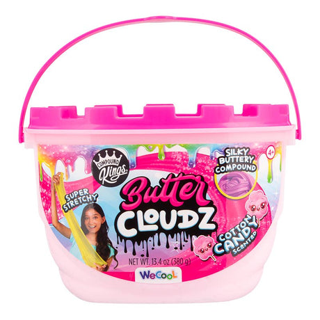 The Fashion Gift Shop: Butter Cloudz Swirls Large Pink Cotton Candy by Paladone UK, butter slime