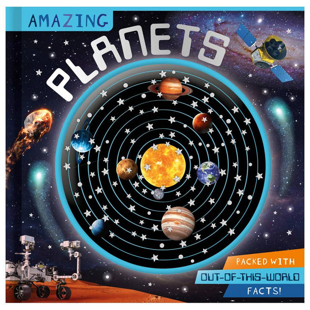 The Fashion Gift Shop: Amazing Planets by Patrick Bishop, Explore space, touch - and - feel confetti globe by Make Believe Ideas, Activity Books