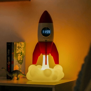 The Fashion Gift Shop: Steepletone Rocket 3 - in - 1 Bedside Light, Digital Clock & Ceiling Projector by Steepletone UK Ltd, Night Lights & Ambient Lighting