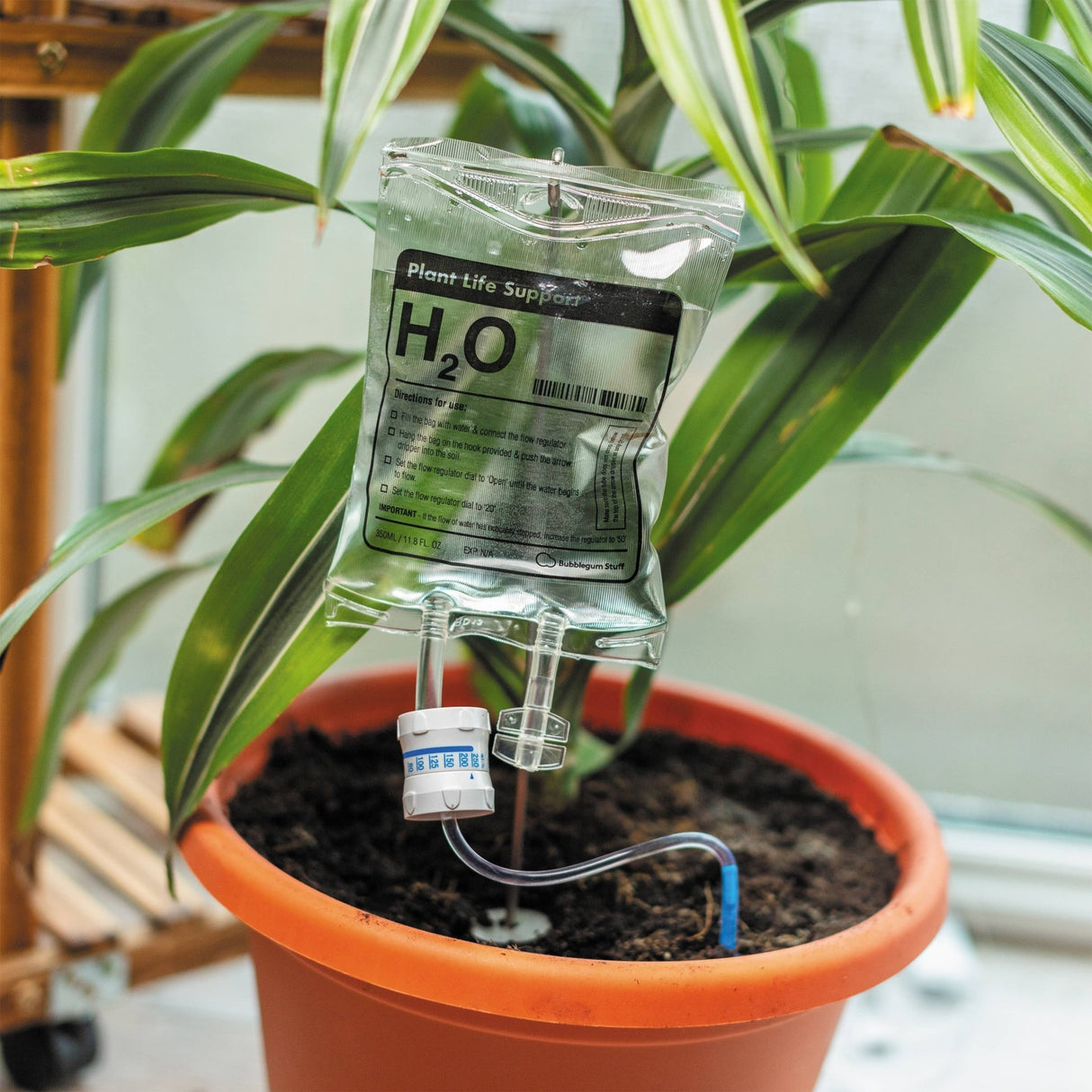 The Fashion Gift Shop: Plant Life Support | Plant Self - Water | Automatic waterer for plants by Bubblegum Stuff UK,