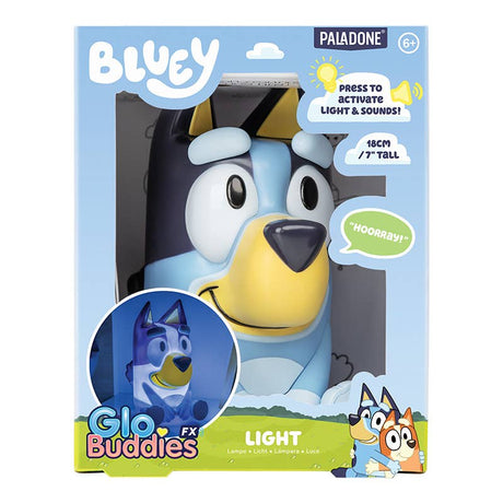 The Fashion Gift Shop: Bluey Light With Sound by Paladone UK, Night Lights & Ambient Lighting