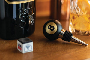 The Fashion Gift Shop: 8 - Ball Bottle Stop Drink Break, Wine Bottle Saver by Iron and Glory by The Fashion Gift Shop , Bottle Stoppers & Savers