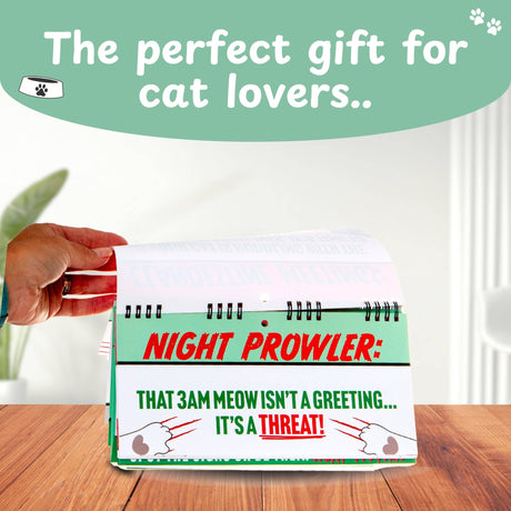 The Fashion Gift Shop: 50 Ways Your Cat Is Trying To Kill You Flipbook - Cat Gifts by Boxer Gifts, Flip Books