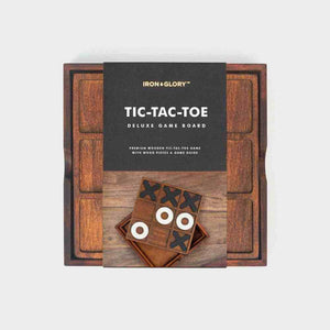 The Fashion Gift Shop: Tic - Tac - Toe - Iron & Glory Wooden Noughts & Crosses Game by Iron and Glory, Games & Puzzles