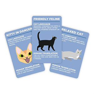 The Fashion Gift Shop: How To Speak Cat Card Deck | Fun Gift for Cat Lovers by Gift Republic, Gifts for Cat Lovers