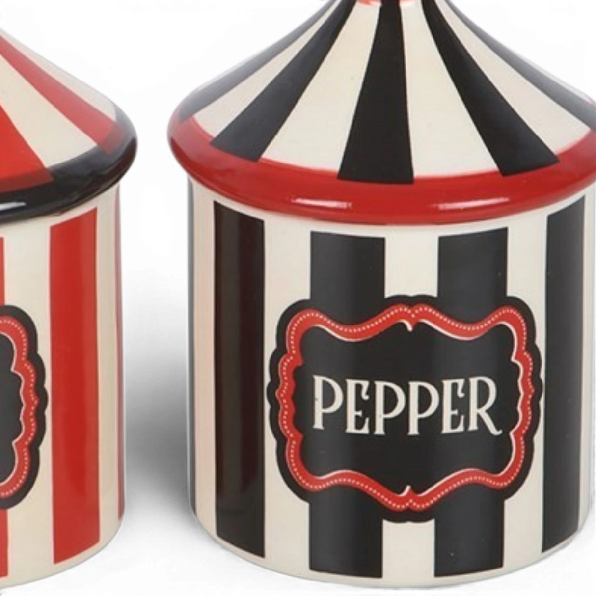 Circus Tent Salt and Pepper Shakers
