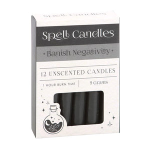 Spell Candles Box 12 Mixed Colours for Rituals and Magic