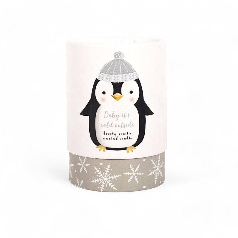 Frosty Vanilla Penguin Candle, Home Fragrance Boxed Candles  Jones Home & Gifts  The Fashion Gift Shop.