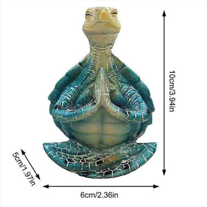 The Fashion Gift Shop: Sea Turtle Figurine Peacefulness Yoga Meditating by Fashion Accessories, Ornaments