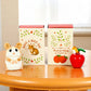 Glass Apples and Mouse in a Matchbox, Token Gifts for Teachers, Friends ideal Keepsake
