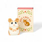 Glass Apples and Mouse in a Matchbox, Token Gifts for Teachers, Friends ideal Keepsake