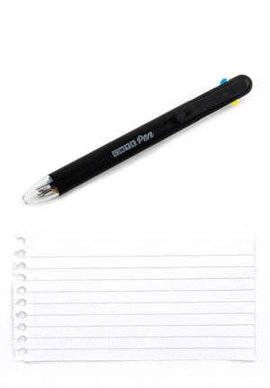 The Fashion Gift Shop: CMYK Make Full - Colour Art with This Ballpoint Pen by SuckUK, Art and Craft