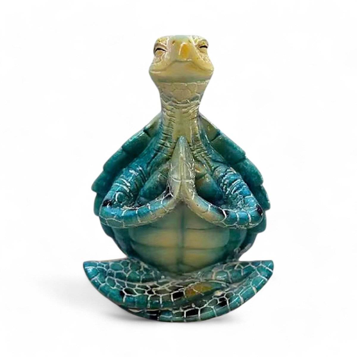 Sea Turtle Figurine Peacefulness Yoga Meditating  Fashion Accessories  The Fashion Gift Shop .