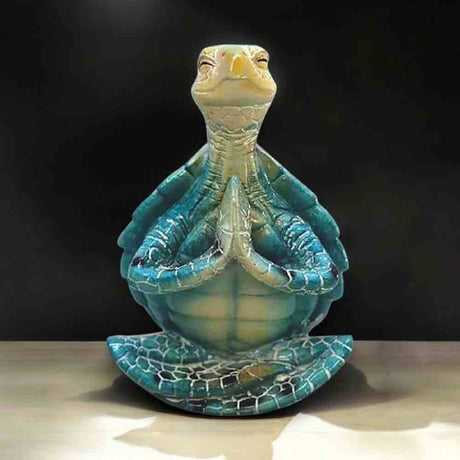 The Fashion Gift Shop: Sea Turtle Figurine Peacefulness Yoga Meditating by Fashion Accessories, Ornaments
