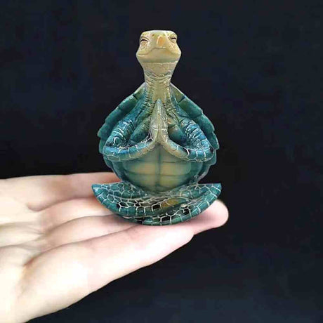 The Fashion Gift Shop: Sea Turtle Figurine Peacefulness Yoga Meditating by Fashion Accessories, Ornaments