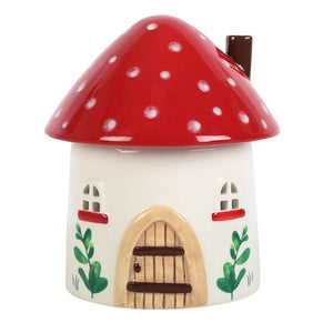 Mushroom House Oil Burner and Wax Warmer - The Fashion Gift Shop Oil Burner & Wax Melters by Jones Home & Gifts