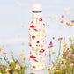 All Over Mushroom Print Metal 500ml Water Bottle - Water Bottles by Spirit of equinox