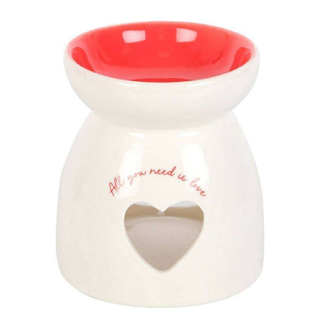 All You Need is Love Heart Oil/Wax Burner, Valentines, Mothers Day Gifts