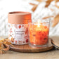 Autumn Leaf Cinnamon and Orange Jar Candle with Box.