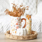 Autumn Leaves Pumpkin Spice Tube Candle - Candles by Temerity Jones London